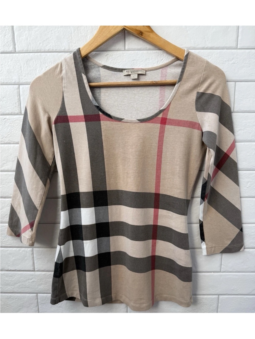 Authentic Burberry Nova Check Shirt - Good Condition - size small - Picture 1 of 6